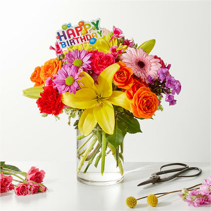 Cue the Confetti - A Florist Original –  Magic Sun Flowers, Los Angeles CA