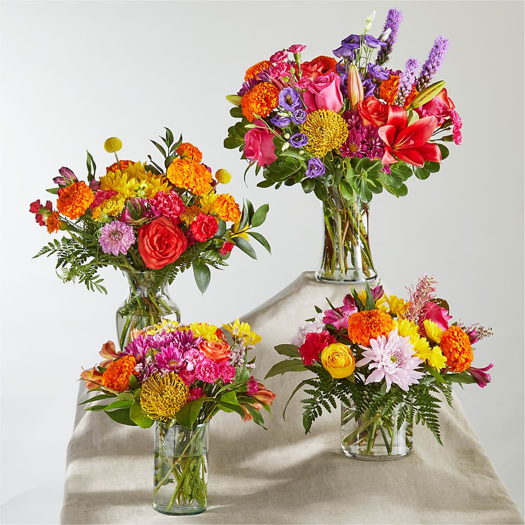 Feast of Color – A Florist Original –  Magic Sun Flowers, Los Angeles CA