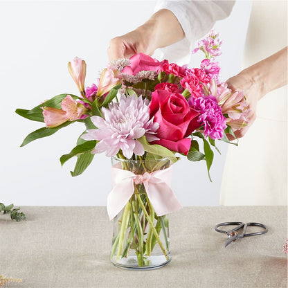 Pink Ribbon - A Florist Original –  Magic Sun Flowers, Los Angeles CA