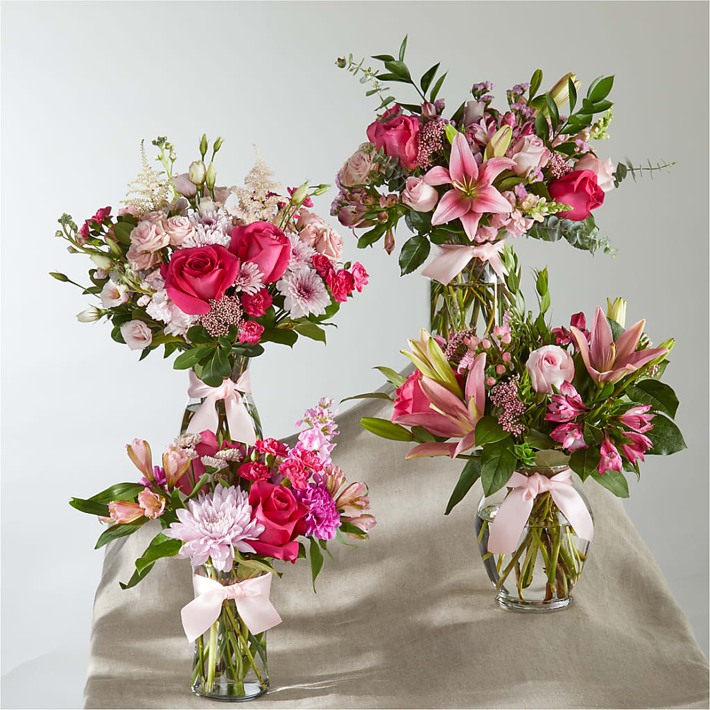 Pink Ribbon - A Florist Original –  Magic Sun Flowers, Los Angeles CA