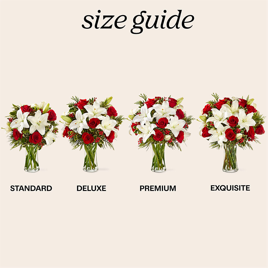 Sparkling Snowflakes Bouquet –  Magic Sun Flowers, Los Angeles CA