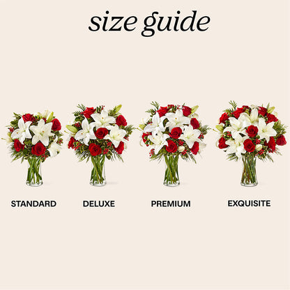 Sparkling Snowflakes Bouquet –  Magic Sun Flowers, Los Angeles CA