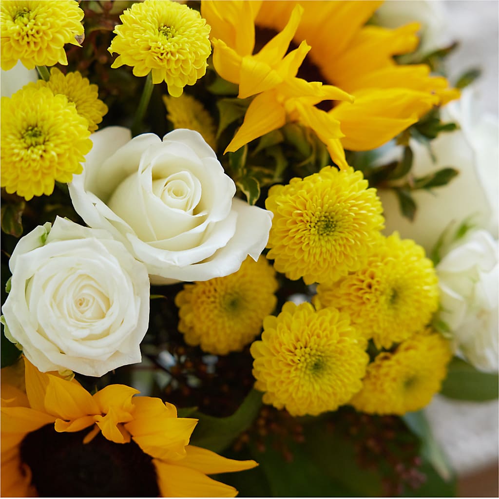 Luminous Morning Bouquet –  Magic Sun Flowers, Los Angeles CA