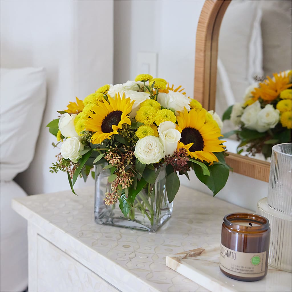 Luminous Morning Bouquet –  Magic Sun Flowers, Los Angeles CA