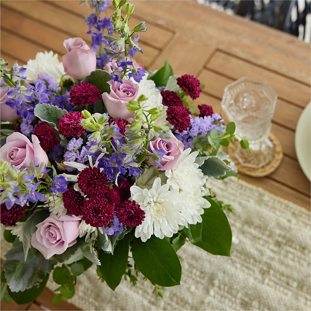 Violet Frost Bouquet –  Magic Sun Flowers, Los Angeles CA