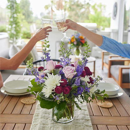 Violet Frost Bouquet –  Magic Sun Flowers, Los Angeles CA
