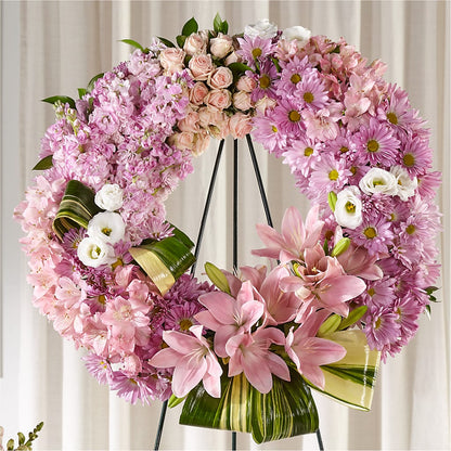 Gift of Warmth Wreath –  Magic Sun Flowers, Los Angeles CA