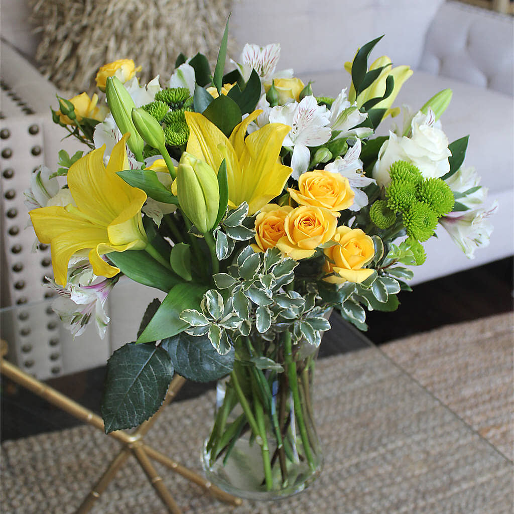 Hope & Serenity Bouquet –  Magic Sun Flowers, Los Angeles CA