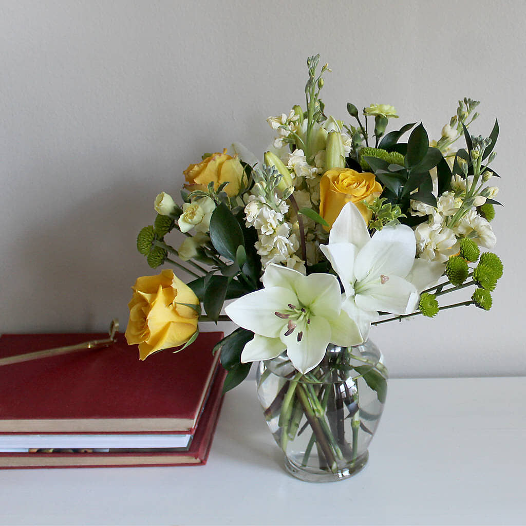 Hope & Serenity Bouquet –  Magic Sun Flowers, Los Angeles CA