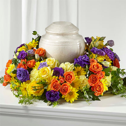 Blossoms of Remembrance Cremation Adornment –  Magic Sun Flowers, Los Angeles CA