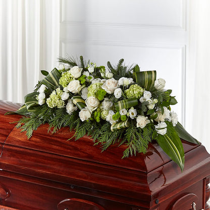 Hopeful Gesture Casket Spray –  Magic Sun Flowers, Los Angeles CA