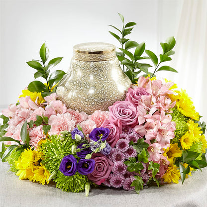 Rays of Hope Cremation Adornment –  Magic Sun Flowers, Los Angeles CA