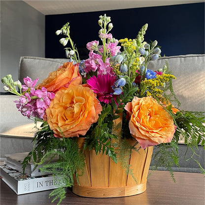 Garden of Life Basket –  Magic Sun Flowers, Los Angeles CA