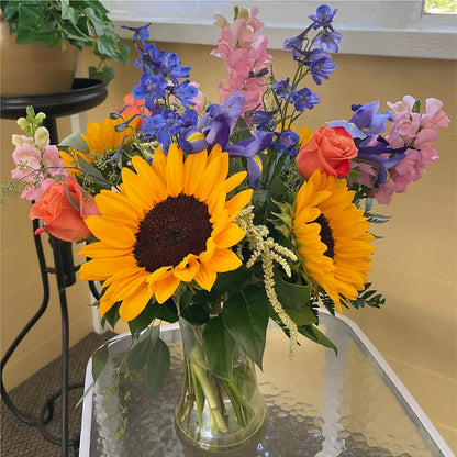 Rays of Life Bouquet –  Magic Sun Flowers, Los Angeles CA