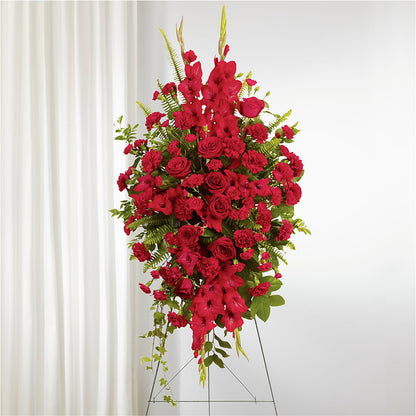 From the Heart Standing Spray –  Magic Sun Flowers, Los Angeles CA