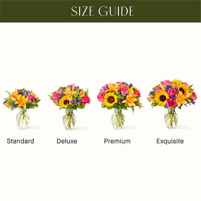 Joyful Bouquet –  Magic Sun Flowers, Los Angeles CA