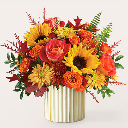 Fall Campfire Bouquet –  Magic Sun Flowers, Los Angeles CA