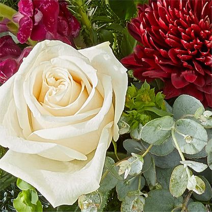 Cranberry Fizz Bouquet –  Magic Sun Flowers, Los Angeles CA