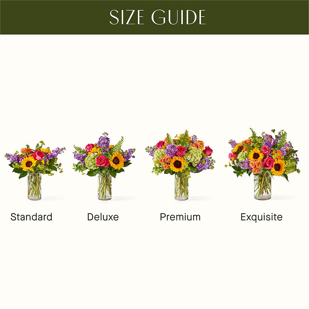 Vibrant Greetings Bouquet –  Magic Sun Flowers, Los Angeles CA