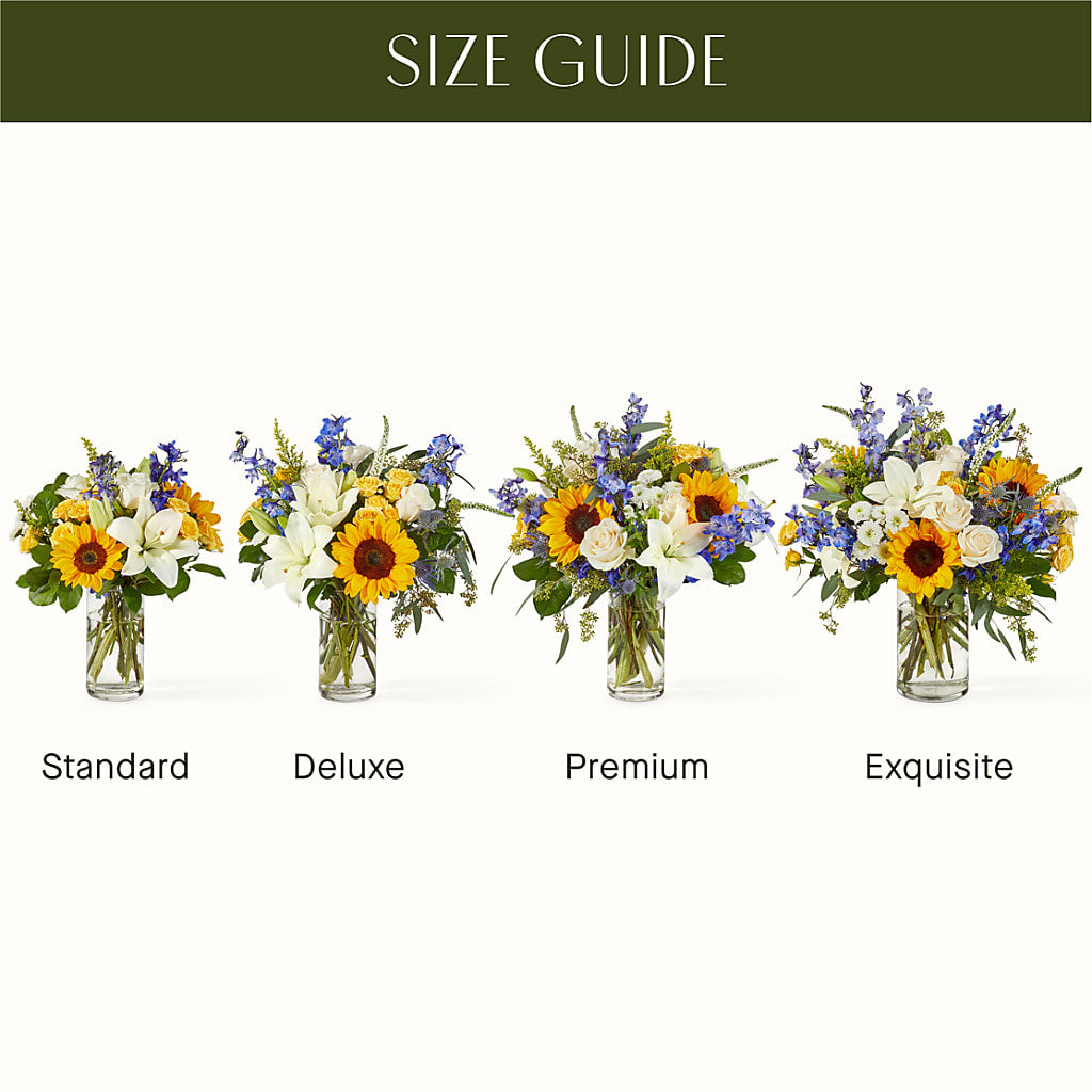 Wonderfully Sunny Bouquet –  Magic Sun Flowers, Los Angeles CA