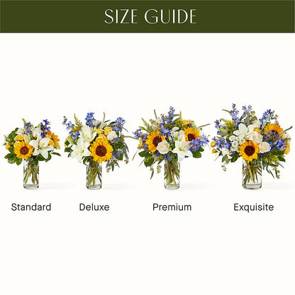 Wonderfully Sunny Bouquet –  Magic Sun Flowers, Los Angeles CA