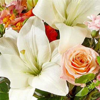 Grapefruit Splash Bouquet –  Magic Sun Flowers, Los Angeles CA