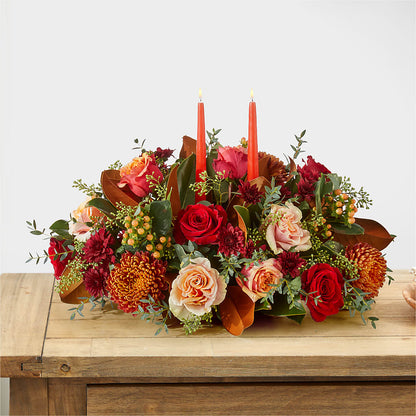 Gather Near Centerpiece –  Magic Sun Flowers, Los Angeles CA