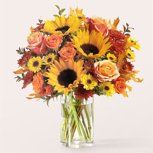 Fluttering Foliage Bouquet –  Magic Sun Flowers, Los Angeles CA