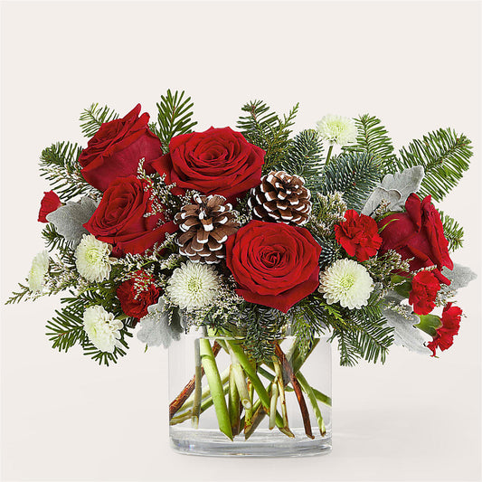 Yule Cheer Bouquet –  Magic Sun Flowers, Los Angeles CA