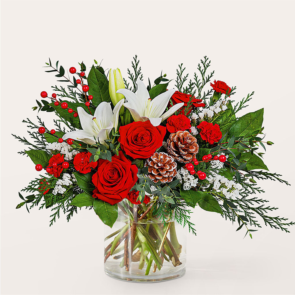 Best in Snow Bouquet –  Magic Sun Flowers, Los Angeles CA