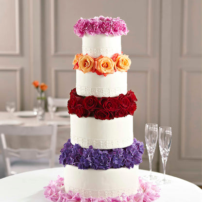 Infinite Love Cake Décor –  Magic Sun Flowers, Los Angeles CA