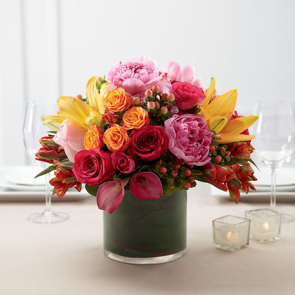 Color Mix Arrangement –  Magic Sun Flowers, Los Angeles CA