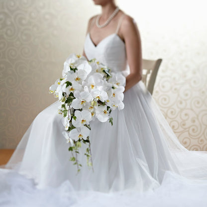 Classic White Bouquet –  Magic Sun Flowers, Los Angeles CA