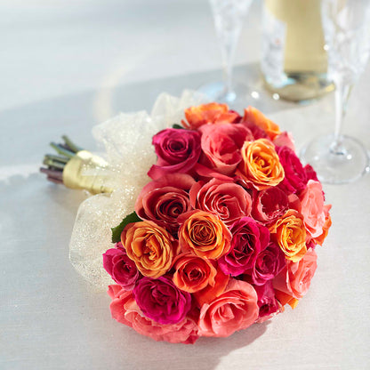 Sweet Roses Bouquet –  Magic Sun Flowers, Los Angeles CA