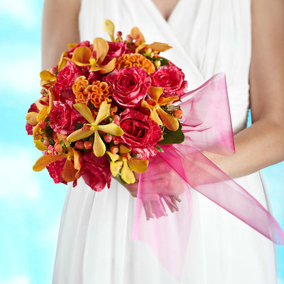 Brilliant Shades of Love Bouquet –  Magic Sun Flowers, Los Angeles CA