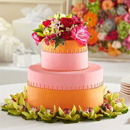 Sweet Citrus Cake Decor –  Magic Sun Flowers, Los Angeles CA