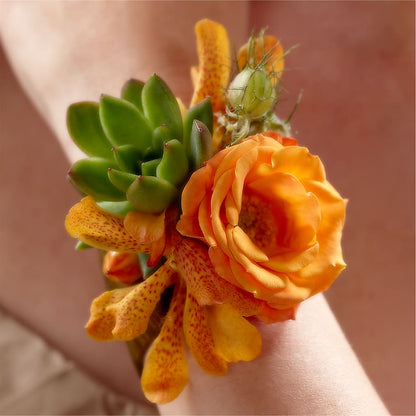 Irresistible Love Wrist Corsage –  Magic Sun Flowers, Los Angeles CA