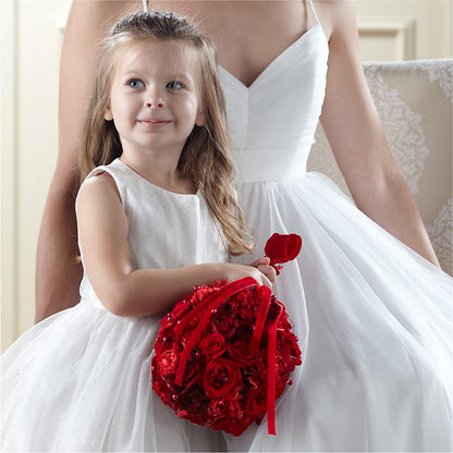 Pure at Heart Flower Girl Arrangement –  Magic Sun Flowers, Los Angeles CA
