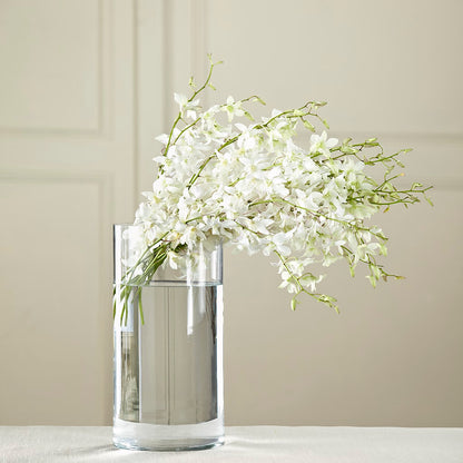 White Dendrobium Bouquet –  Magic Sun Flowers, Los Angeles CA